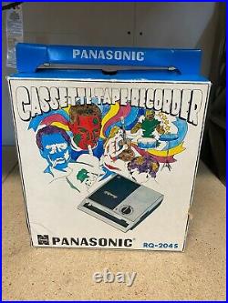 1967-68 Vintage Panasonic Cassette Tape Recorder RQ-204S New, Open Box