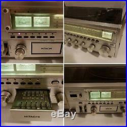 1970s Vintage Hitachi Stereo Music Centre SDT-7785 Cassette Record Player Hi-Fi