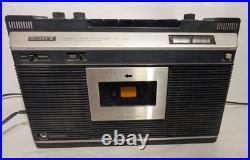 1973 Sony TC-224 Vintage 70s Japan World Model Tape Recorder Working with Case