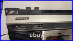 1973 Sony TC-224 Vintage 70s Japan World Model Tape Recorder Working with Case