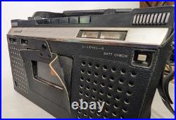 1973 Sony TC-224 Vintage 70s Japan World Model Tape Recorder Working with Case