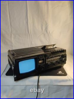 1978 TMK Vintage TV & Radio Tape Cassette Player & Recorder Uhf Vhf Works Read