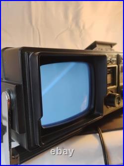 1978 TMK Vintage TV & Radio Tape Cassette Player & Recorder Uhf Vhf Works Read