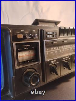 1978 TMK Vintage TV & Radio Tape Cassette Player & Recorder Uhf Vhf Works Read