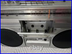 1980's Hitachi TRK-7020H AM/FM Vintage Stereo Radio Cassette Recorder Nostalgia
