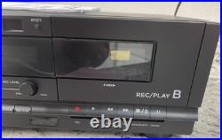 2 Cassette Player & Recorder, Noise Reduction RCA Stereo Display Model, WORKS