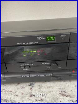 2 Cassette Player & Recorder, Noise Reduction RCA Stereo Display Model, WORKS