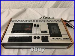 (2)Tandberg TDC 310 Vintage Retro Hi-Fi Audio Record Player Tape Decks Cassette