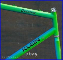 59cm Vintage Klein Quantum Bicycle FRAME FORK Road Bike Campagnolo Headset USA