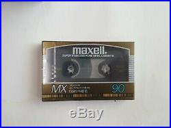82 Never Opened Vintage Cassette Recording Tapes. Maxell MX-90,60 XIIS90, TDK