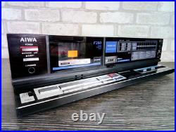 AIWA AD-F350K Rare Vintage Stereo Single Cassette Deck Serviced New Belts 1985 AIWA AD-F350K Rare Vintage Stereo Single Cassette Deck Serviced New Belts 1985