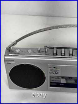 AIWA CS M1 Micro Stereo Radio Cassette Recorder Vintage For Parts And Or Repair