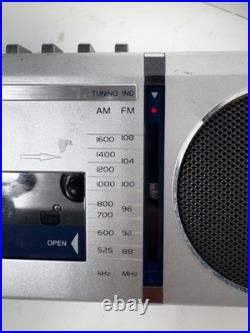 AIWA CS M1 Micro Stereo Radio Cassette Recorder Vintage For Parts And Or Repair