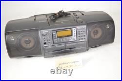 AIWA CSD-SR80 CD Stereo Radio Cassette Recorder Vintage Tested Excellent AIWA CSD-SR80 CD Stereo Radio Cassette Recorder Vintage Tested Excellent
