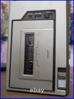 AIWA Cassette Recorder TP-20 Silver Vintage Retro Automatic Stop Made in Japan