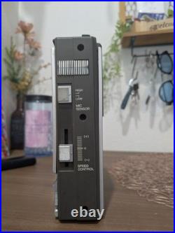 AIWA Cassette Recorder TP-20 Silver Vintage Retro Automatic Stop Made in Japan