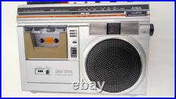 AIWA TPR-670 Vintage Boombox Radio Cassette Recorder Portable Stereo Japan