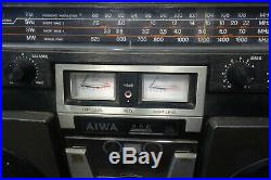AIWA TPR-950 TPR-950AH Boombox 4 Band Stereo Radio Cassette Recorder VINTAGE