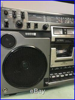 AIWA TPR-950C Boombox Vintage Cassette/Recorder Stereo 1978! Bluetooth Upgraded