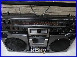 AIWA TPR-950E Boombox vintage Cassette/recorder Stereo Boombox 1980