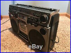 AIWA TPR-950h Boombox vintage cassette/recorder stereo Cassette Deck Needs Belt