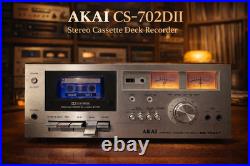 AKAI CS-702DII? RaRe? Vintage Stereo Cassette Recorder