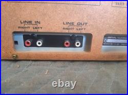 AKAI CS-M01 Vintage Cassette Tape Deck Player Recorder Tested