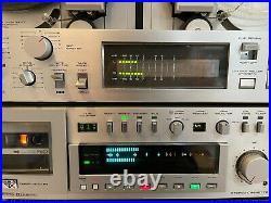 AKAI GX-F90 Cassette Tape Recorder/Player 3-Heads Deck Vintage Working and NICE
