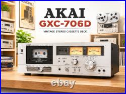 AKAI GXC-706D? RaRe? Vintage Stereo Cassette Deck