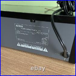 Aiwa AD-F260/AD-S10 1980's Vintage Stereo Single Cassette Desk Player Recorder