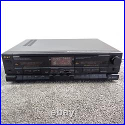 Aiwa AD-WX808 Dual Cassette Deck DBX Amorphous Head Recorder Dub VIntage Works