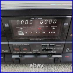 Aiwa AD-WX808 Dual Cassette Deck DBX Amorphous Head Recorder Dub VIntage Works