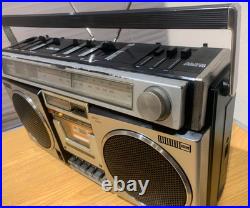Aiwa CS-70 Stereo Radio Cassette Recorder Vintage 1979 AM/FM Boombox #W1064