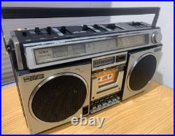 Aiwa CS-70 Stereo Radio Cassette Recorder Vintage 1979 AM/FM Boombox #W1064