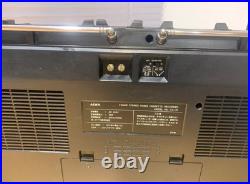 Aiwa CS-70 Stereo Radio Cassette Recorder Vintage 1979 AM/FM Boombox #W1064