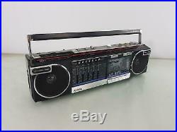 Aiwa CS-R40 AM/FM Vintage BoomBox Stereo Cassette Recorder
