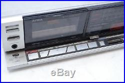 Aiwa F330 Audiophile Cassette Player Recorder Silver RARE parts repair vintage