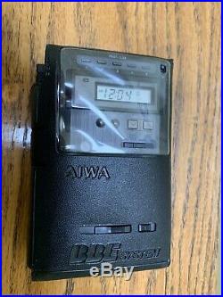 Aiwa HS-J505 Walkman Bbe System Cassette Recorder In Great Condition Vintage
