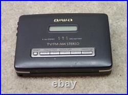 Aiwa HS-JX859D Vintage Radio Cassette Recorder Made in Japan Estate Item Project