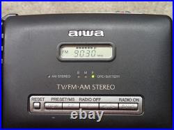 Aiwa HS-JX859D Vintage Radio Cassette Recorder Made in Japan Estate Item Project