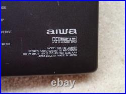 Aiwa HS-JX859D Vintage Radio Cassette Recorder Made in Japan Estate Item Project