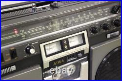 Aiwa TPR-820 AM/FM Stereo Radio Cassette Recorder Boombox vintage 1974 Working