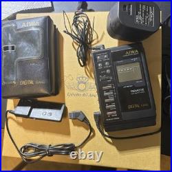 Aiwa Vintage HS JX 101 Stereo Radio Cassette Recorder W Extras Headphones