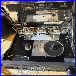 Aiwa Vintage HS JX 101 Stereo Radio Cassette Recorder W Extras Headphones