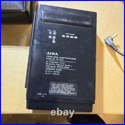 Aiwa Vintage HS JX 101 Stereo Radio Cassette Recorder W Extras Headphones