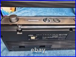 Aiwa cassette player cs 360 vintage with box and manual
