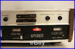 Akai Cr-80d 8 Track Stereo Cartridge Recorder Cassette Tape Deck Vintage