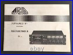 Aria Studiotrack IIII R504 cassette audio Aria Studiotrack Recorder Vintage work