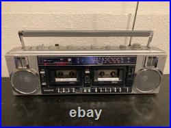 BOOMBOX SANYO M-W25K Japan Vintage Cassette Player