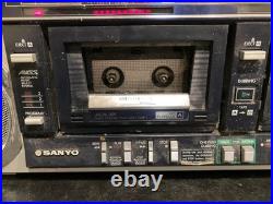 BOOMBOX SANYO M-W25K Japan Vintage Cassette Player